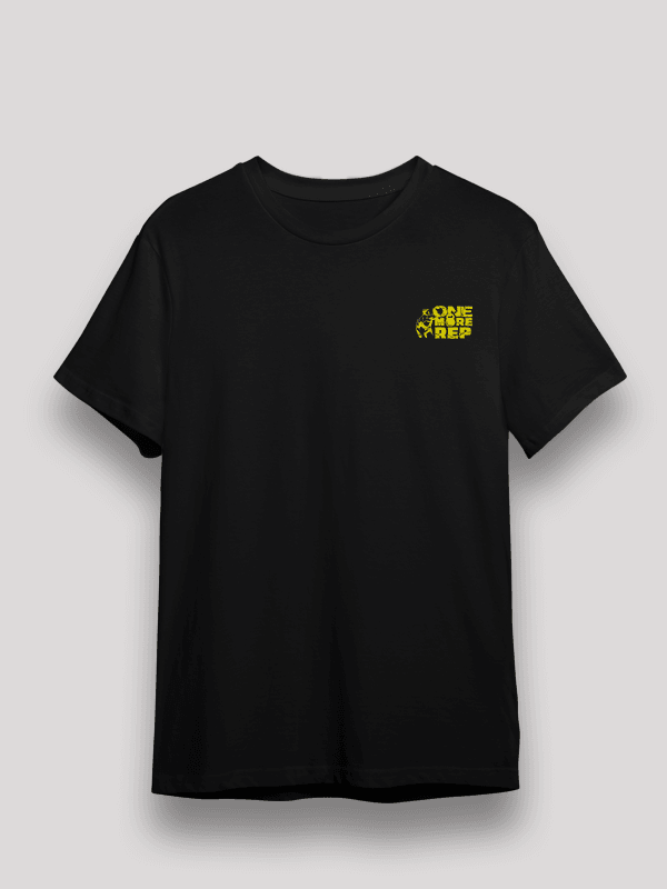 One More Rep Black Unisex T-Shirt