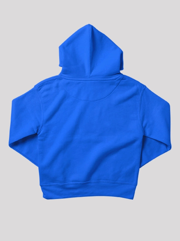 Genius Elements Blue Oversized Heavyweight Cotton Hoodie