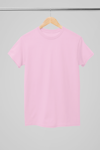 Plain Light Pink Unisex T-shirt