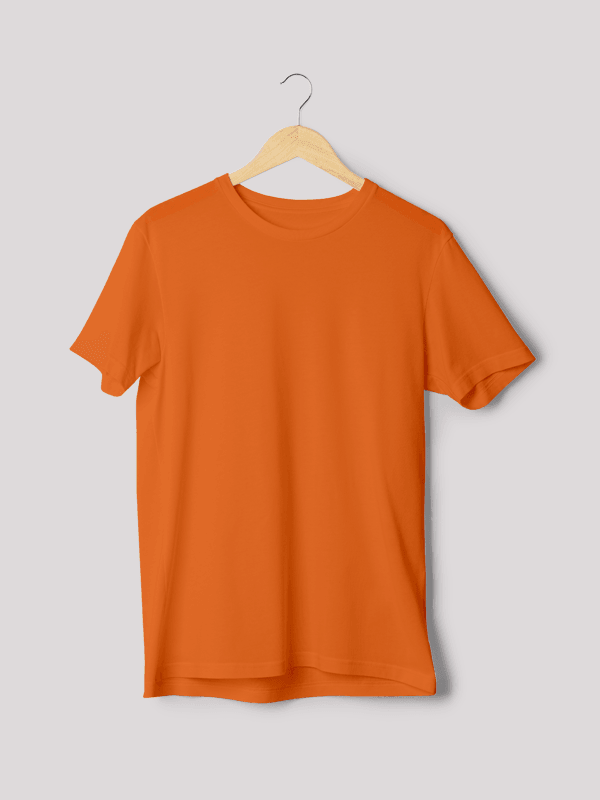 Plain orange T-shirt