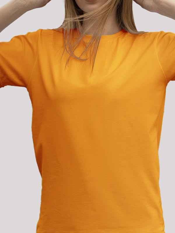 Plain Golden Yellow T-shirt