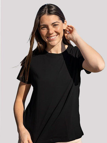 Plain Black Unisex T-shirt