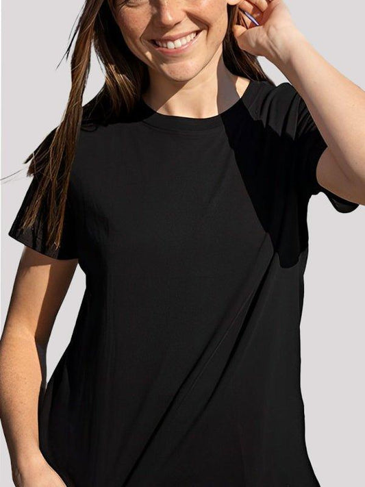 Plain Black Unisex T-shirt