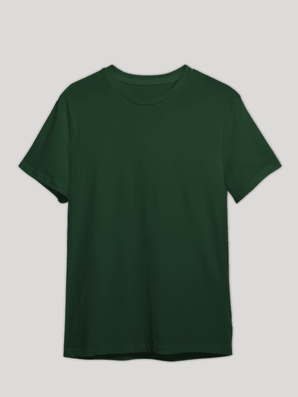 Plain Olive Green Unisex T-shirt