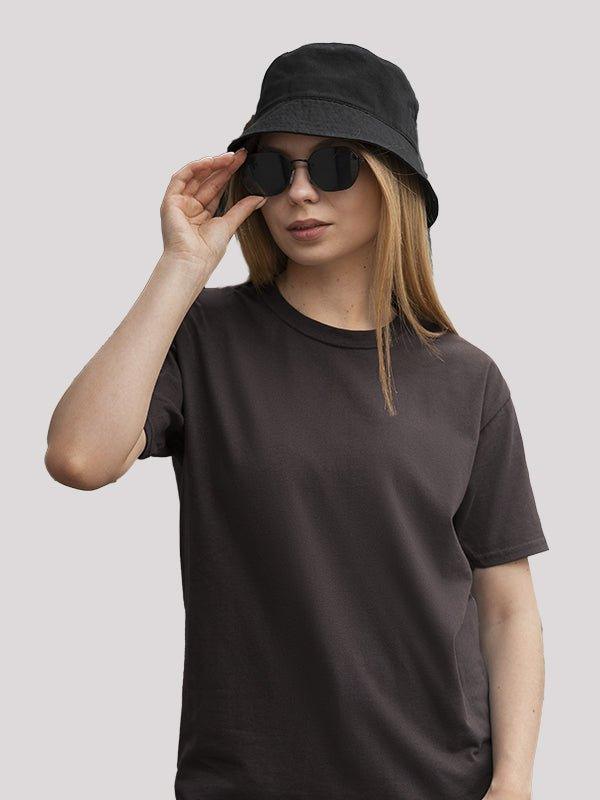 Plain Charcoal Grey Unisex T-shirt