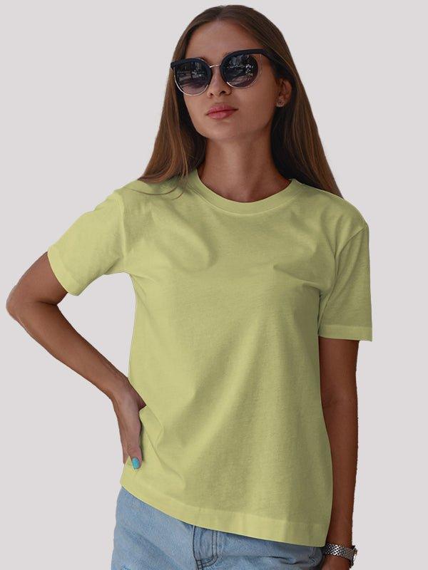 Plain Butter Yellow T-shirt