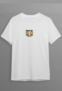 Potato White Unisex  T-Shirt