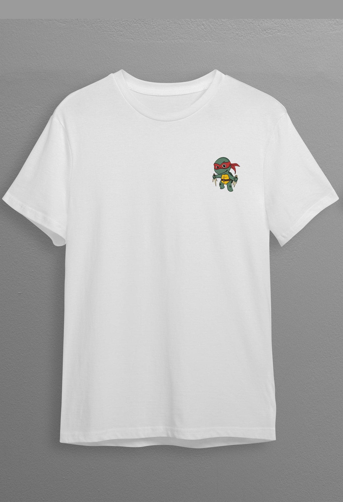 Ninja Turtle White Unisex T-Shirt