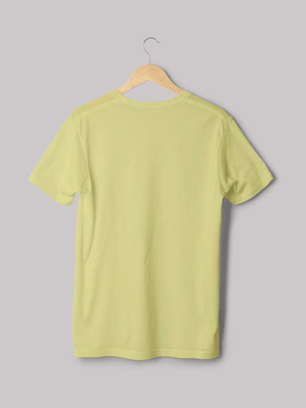 Plain Butter Yellow T-shirt