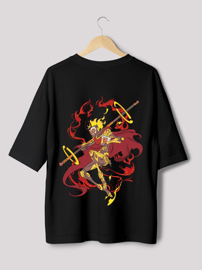 Phantom Warrior Zlaata- Black Printed Unisex T- Shirt