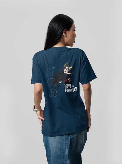 Yor's Assassin Mode: Spy X Family Anime T-shirt for Women