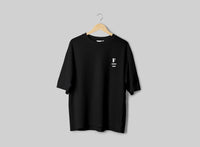 Alphabet Series - F Unisex Oversize T-Shirt