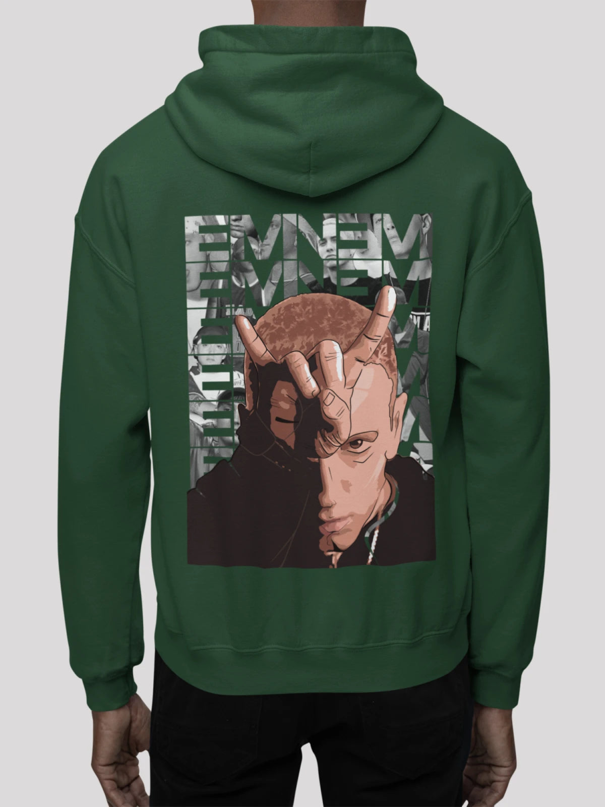 Eminem Hoodie for Men-Green