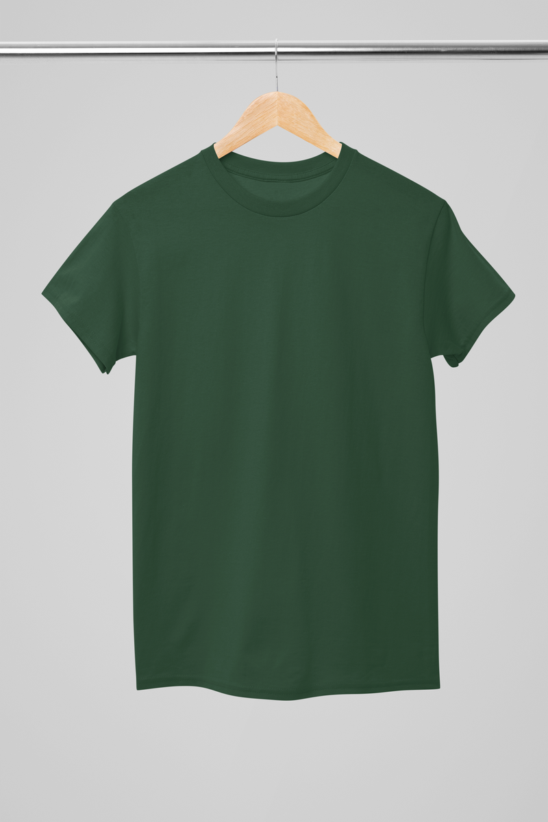 Plain Olive Green Unisex T-shirt