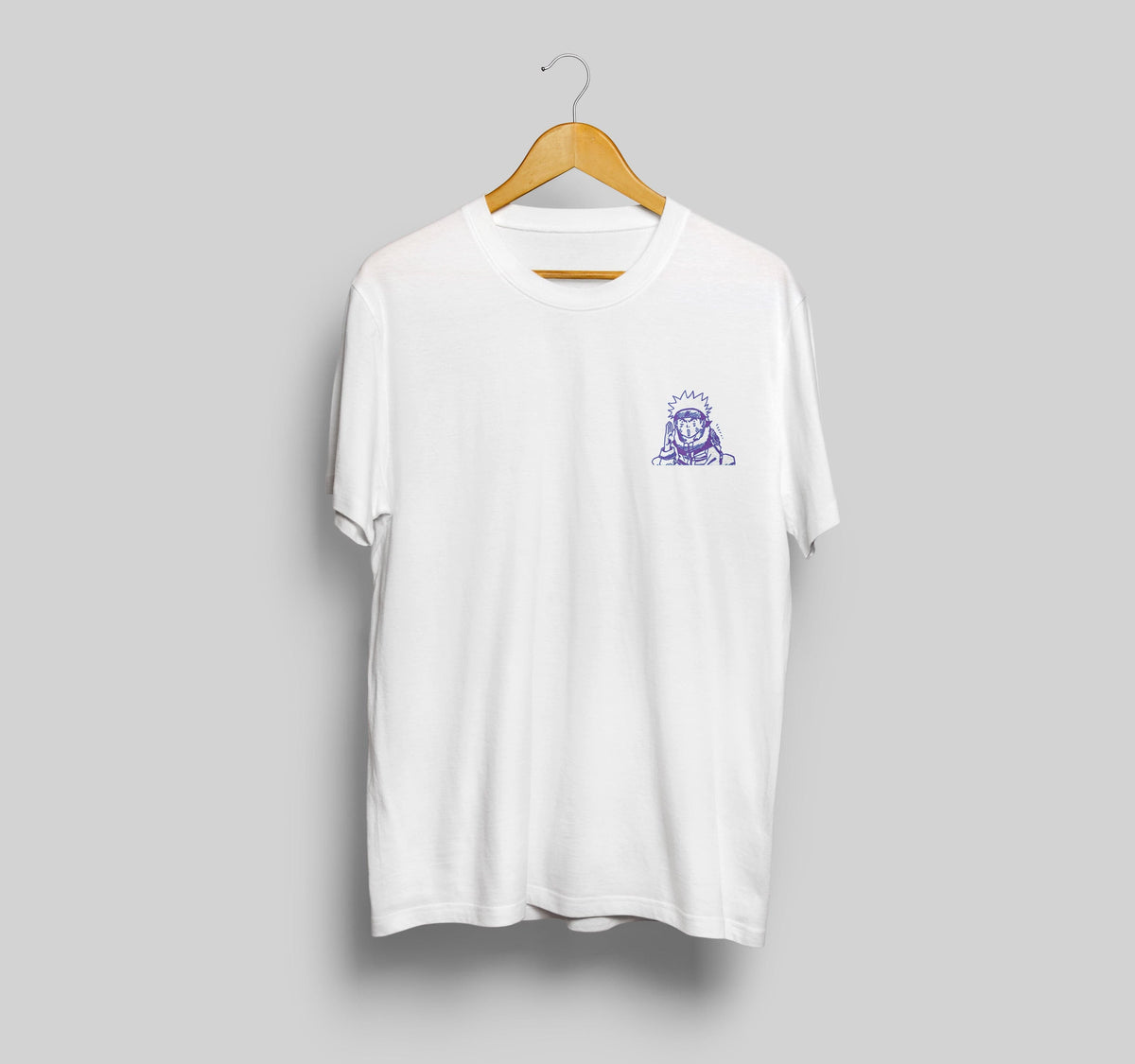 Naruto White Unisex T-Shirt