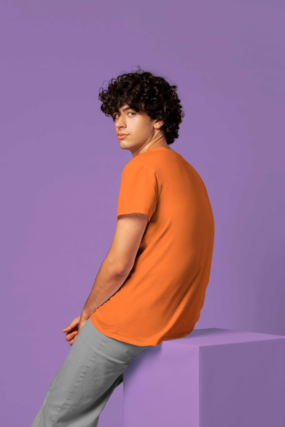Plain orange Unisex T-shirt