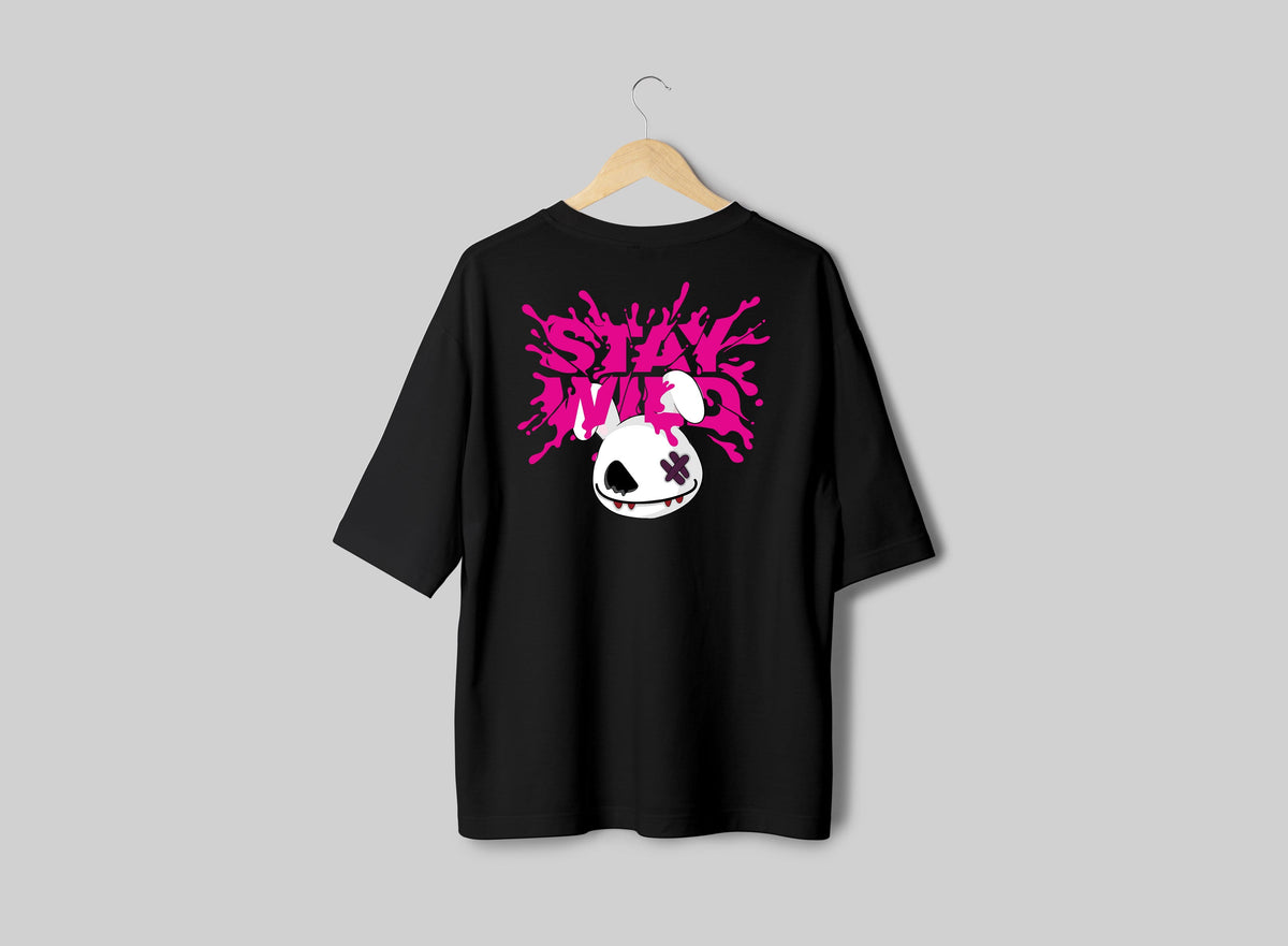 Wild Ride Bunny Unisex oversize T-shirt