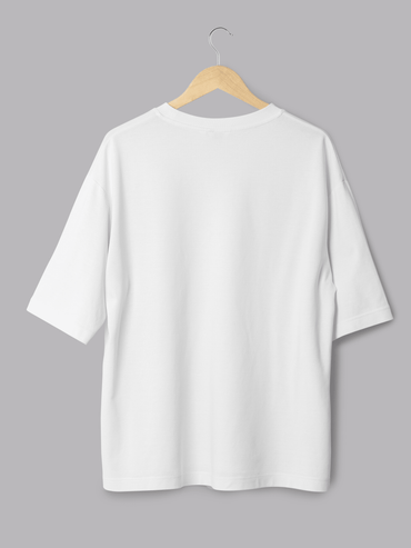 White Unstoppable Oversized T-shirt