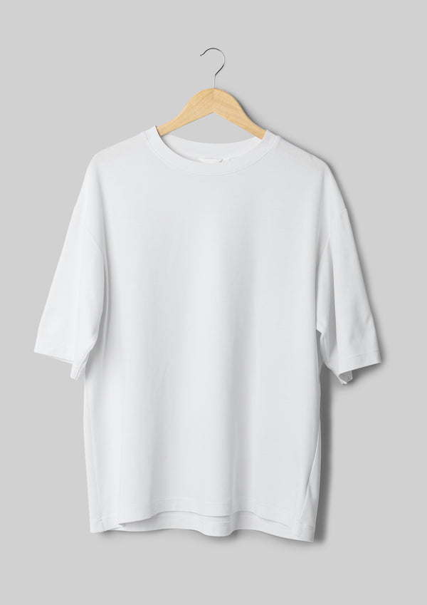 Plain White Unisex Oversized T-shirt