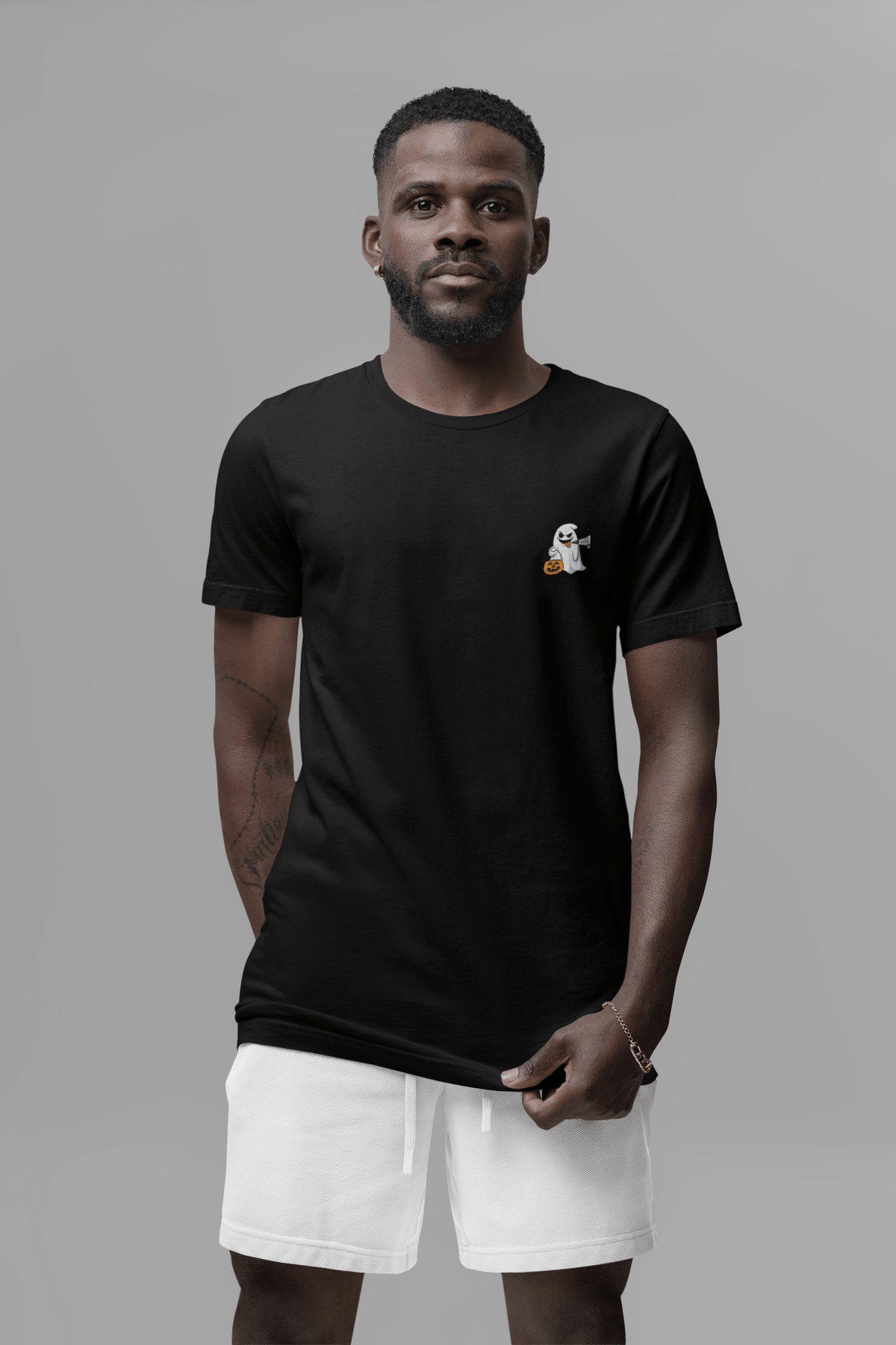 Casper Unisex Black T-Shirt