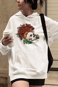 The Witch White Hoodie For Women
